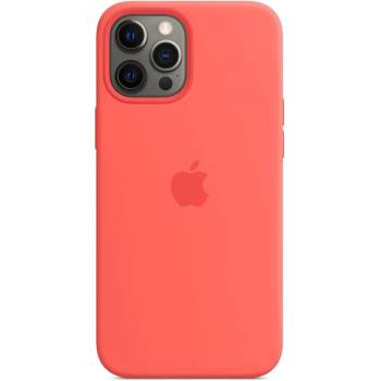 Apple iPhone 12 Pro Max Silicone Case with MagSafe - Pink Citrus MHL93ZM/A
