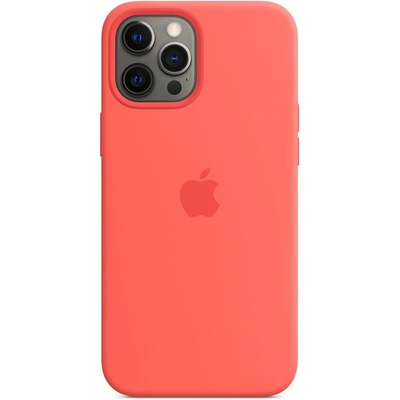 Apple iPhone 12 Pro Max Silicone Case with MagSafe - Pink Citrus MHL93ZM/A