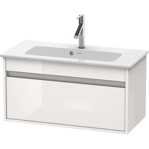 Duravit Ketho - Шкафче за умивалник Compact 41x80x39 см, 1 чекмедже, лъскаво бяло KT642302222 (KT642302222)