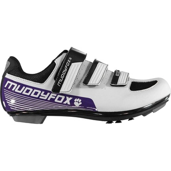 Muddyfox Дамски обувки Muddyfox RBS100 Cycling Shoes Ladies - White/Purple