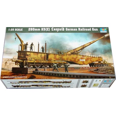 Trumpeter 280mm K5E Leopold German Railroad Gun 1:35