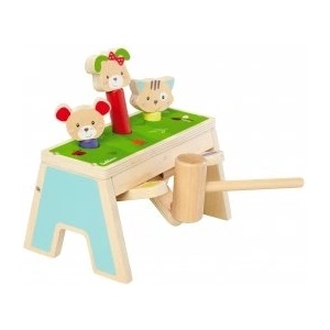 Eichhorn Дървена игра с чукче Pop Up Eichhorn Friends 100005474