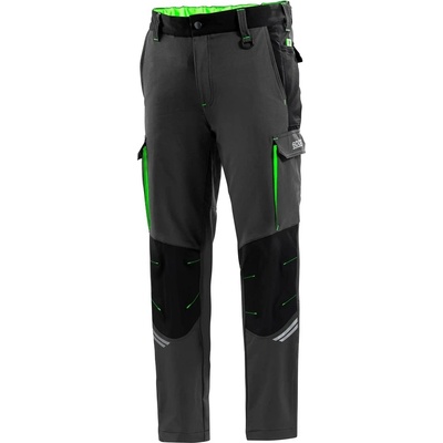 Sparco OREGON TECH Trousers pracovné nohavice Sivá-Zelená
