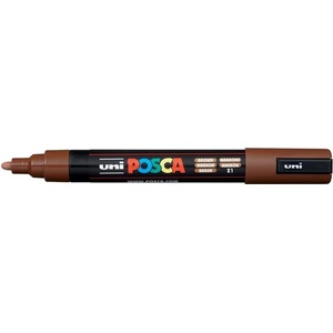 uni Декоративен маркер, 0, 9-1, 3 мм, UNI "Posca PC-3M", кафяв 284695000 (284695000)