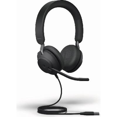 Evolve2 40 SE стерео слушалки с кабел, USB-A, черни (24189-999-999)