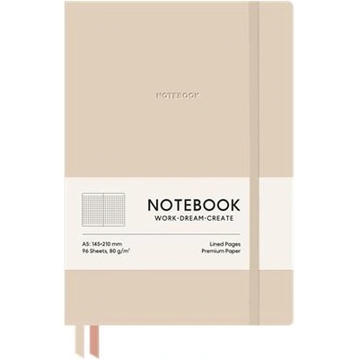Shkolyaryk Publishing House Тетрадка, A5, карирана, 96 страници, мека подвързия, SHKOLYARYK "Genius", Latte A5-7109K (A5-7109K)