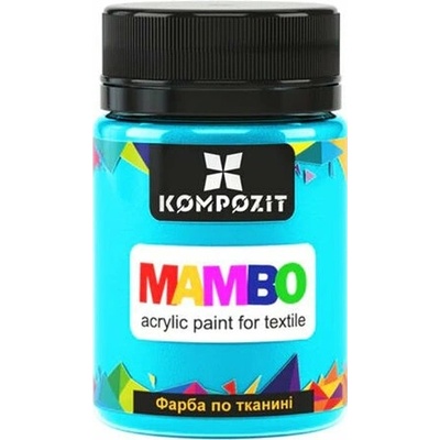 Mambo farba na textil a kožu 50 ml 15 tyrkysová