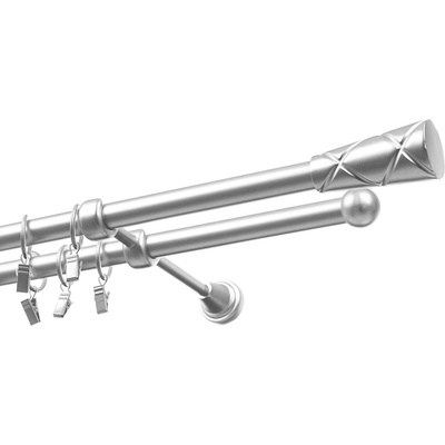 Garnyze-levne Garnýže Genua dvouřadá satyna 19mm 220 cm