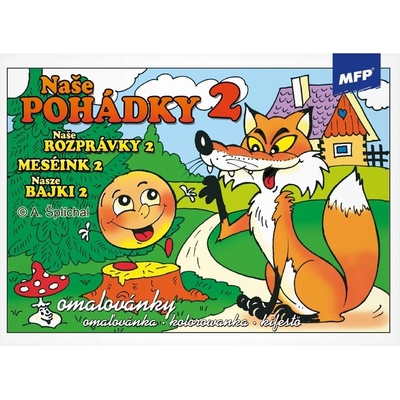 MFP 5300215 omaľovánky Naše rozprávky 2