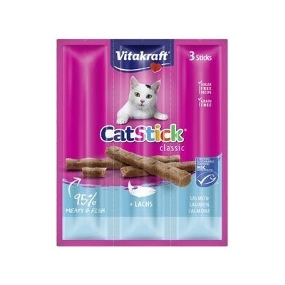 Vitakraft Cat Stick Classic losos 3 x 6 g