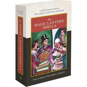 RED Feather Оригинални гадателски карти Magic Lantern Sibilla - Caitlin Matthews, Anastasia Kashian