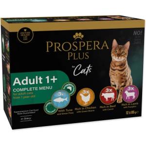 Prospera Plus Adult 1+ пакет 12 x 85 г