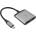 Xtorm Адаптер A-solar - Xtorm XC202, USB -C/2x HDMI, сив (XC202)