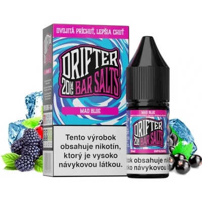 Juice Sauz Drifter Bar Salts Mad Blue 10 ml 20 mg