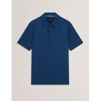 Ted Baker Блуза с яка Ted Baker Men's Textured Short Sleeve Polo Shirt - Dk-Blue