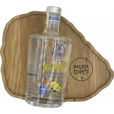 Hruškovice Williams Kuželov 50% 0,5 l (holá láhev)
