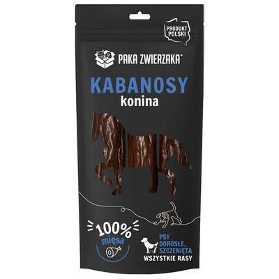 Paka Zwierzaka kabanosy koni 3 x 80 g
