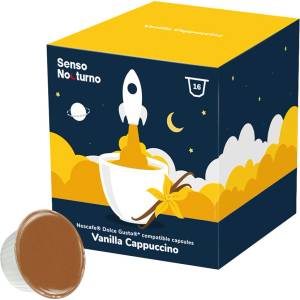 Senso Nocturno | Vanilla Cappuccino - 16 капсули за Dolce Gusto