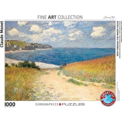 EuroGraphics Cesta přes obilná pole Monet 1000 dílků