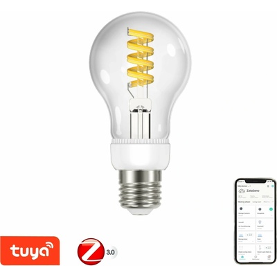 Immax Neo LED žiarovka SMART LED filament E27 5W, teplá studená biela, stmievateľná
