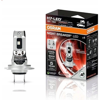 OSRAM NIGHT BREAKER LED SPEED H7 +450 %, Dizajn 1:1, 1 kus 4062172425360