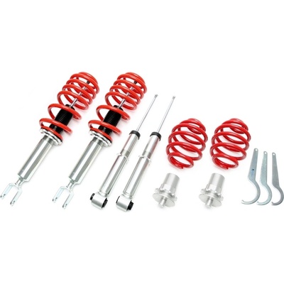 TA Technix Ultra Low výškově stavitelný podvozek Audi A4 B6 / B7 vč. Quattro, S4, RS4 (typ 8E, 01-09) zatížení PN do 1200 kg, s extrémním snížením