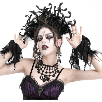 Devil fashion лента за глава DEVIL FASHION - Serpent Witch - EAS021