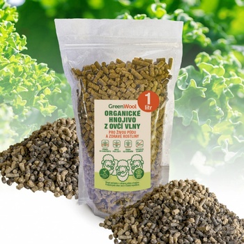 GreenWool hnojivo z ovčí vlny 10 l