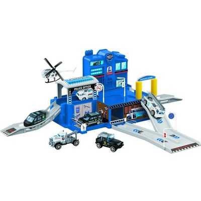 Alltoys Policejní hrací set + 4 autíčka