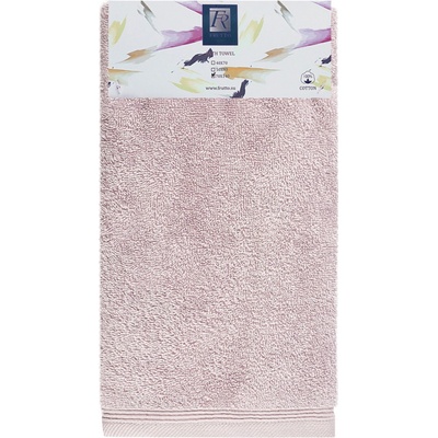 Frutto-Rosso froté osuška 70 x 140 cm růžová 100% bavlna 500 g/m2