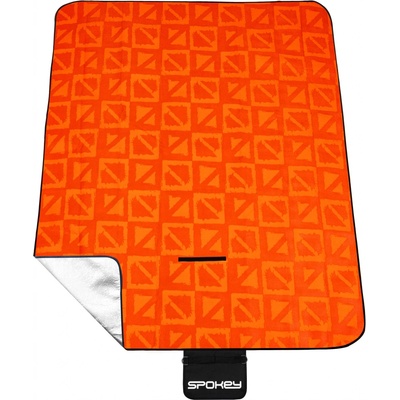 Spokey PICNIC APRICOTE Pikniková deka s popruhom 150 x 180 cm