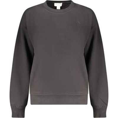 Calvin Klein Спортно дамско горнище с цип calvin klein, Размер l, Цвят Черен (lv047f223g_neub1)