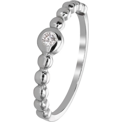 Zlaton Prsten bílé zlato s diamantem 000322203233