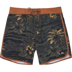 Quiksilver Бански гащета Quiksilver Surfsilk Scallop 18´´ swimming shorts - Black (Black Sundown)