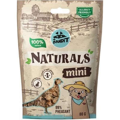Mr.Bandit Naturals Mini bažantí 80 g