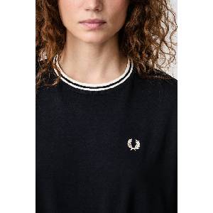 Fred Perry блуза с дълги ръкави дамска от памук (G3133.608)