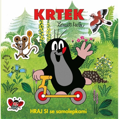 Album obrázkové krtek hraj si se samolepkami