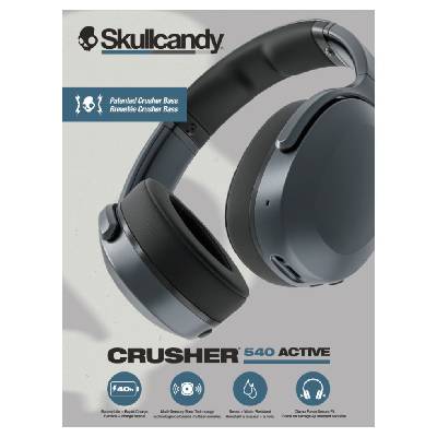 Crusher 540 Active Headphones Over-ear Black Coal