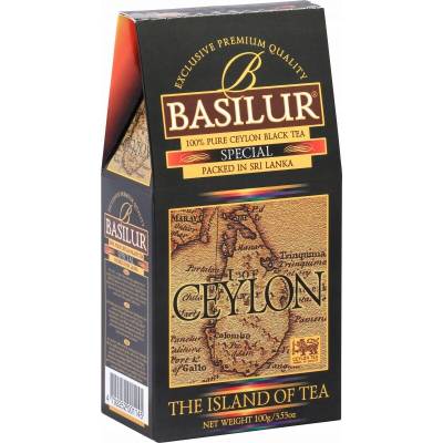 Basilur papier SPECIÁL čierny čaj 100 g
