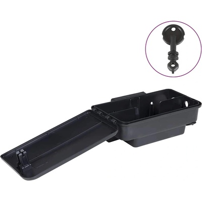 vidaXL Капани за мишки 6 бр. черни 22x12, 5x7, 5 cm (4106485)