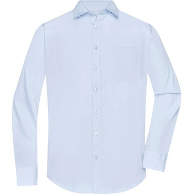 James & Nicholson pánská košile s dlouhým rukávem JN678 světle modrá
