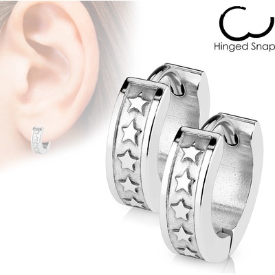 Steel Edge náušnice chirurgicka oceľ 009