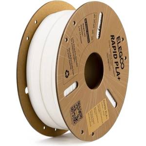 Elegoo RAPID PLA+ 1.75, 1kg, бял (RPLAP1W)