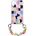 HQWear Калъф Color Chain Case, за iPhone 8 Plus, iPhone 7 Plus, многоцветен/бял (9111201943124)