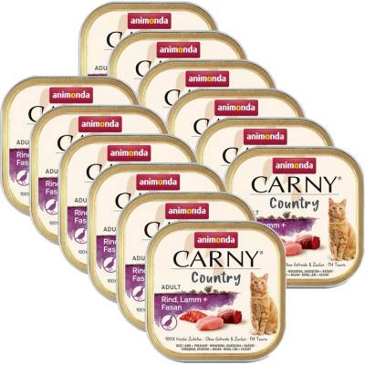 Animonda Carny Country Adult - говеждо, агнешко и фазан 12 x 100 г