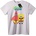 NOONEBRAND Тениска SpongeBob & Patrick - L, White
