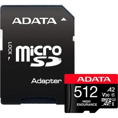 ADATA microSDXC High Endurance 512GB AUSDX512GUI3V30SHA2-RA1