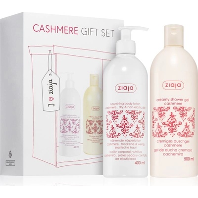Ziaja Cashmere sprchový gel 500 ml + tělové mléko 400 ml dárková sada