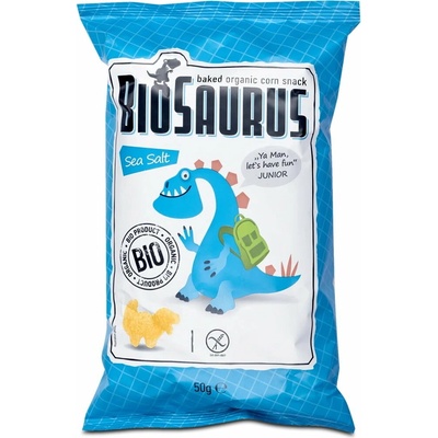 Mclloyd´s McLLOYDS Biosaurus snack mořská sůl 50 g