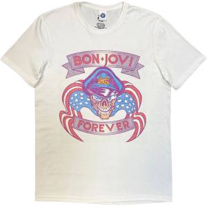 Bon Jovi The Brotherhood (Back Print) White XL Риза (BONJTS09MW04)